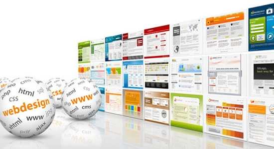simple Webdesign-Grafik